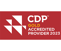 CDP Gold Accredited Provider 2023