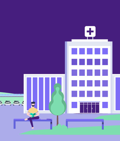 sustainable parking Mateu Orfila Hospital