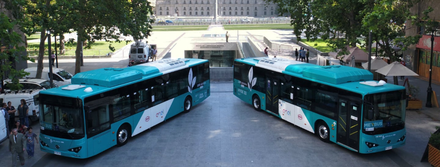 Electric buses: Enel technology in Santiago, Chile