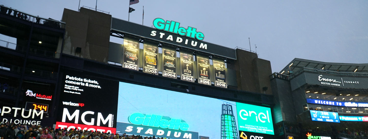 New England Patriots go "green” with home games powered by clean energy