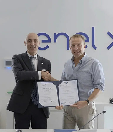 Francesco Venturini con Emanuele Castagno