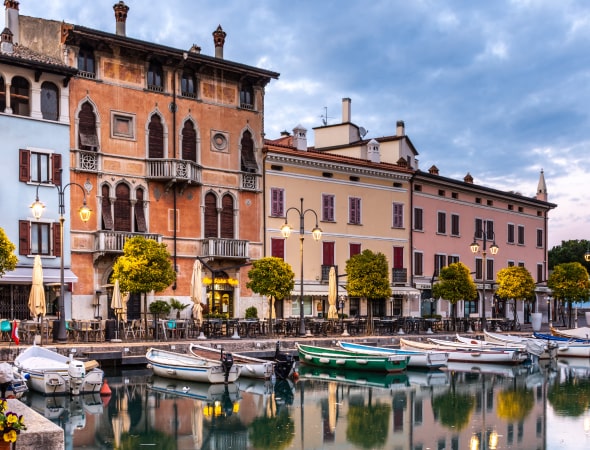 Casas en el Lago de Garda