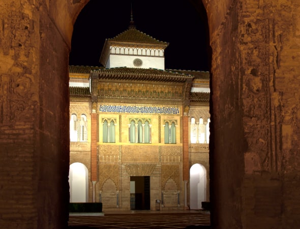 Detalle arquitectónico del Alcázar