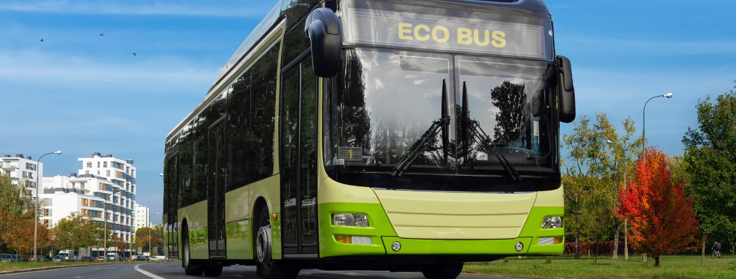 Environmental benefits of electric buses